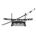 Demon Slayer Sword Real Katana Swords Demon Slayer Cosplay Metal Props Weapon Anime Battle Ready No Cutting Edge Bedroom Decor. 