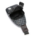 2025Men'sCasual ShoulderBag Waterproof Crossbody Sling Bag with Earphone Hole & Anti-Theft Pocket, Lightweight Travel Chest Pack.