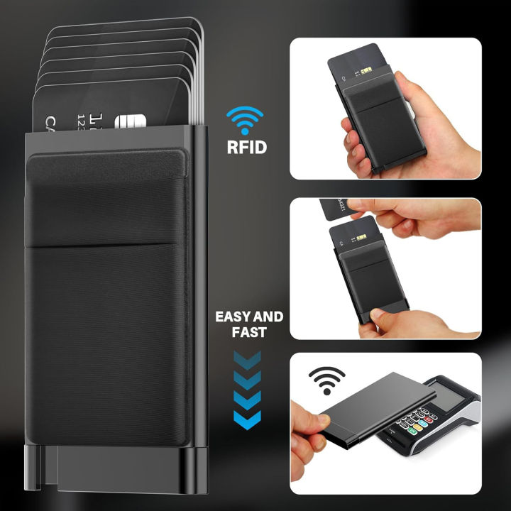 Rfid%20Anti%20Blocking%20ID%20Bank%20Credit%20Card%20Holder%20Men%20Thin%20Slim%20Mini%20Minimalist%20Wallets%20Luxury%20Metal%20Bank%20ID%20Cardholer%20Case%20Wallet%20-%20Image%202