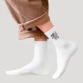 5/10 Pairs Crew Socks Cartoon Dinosaur Comfortable, Breathable, Moisture Wicking and Sweat Wicking. 