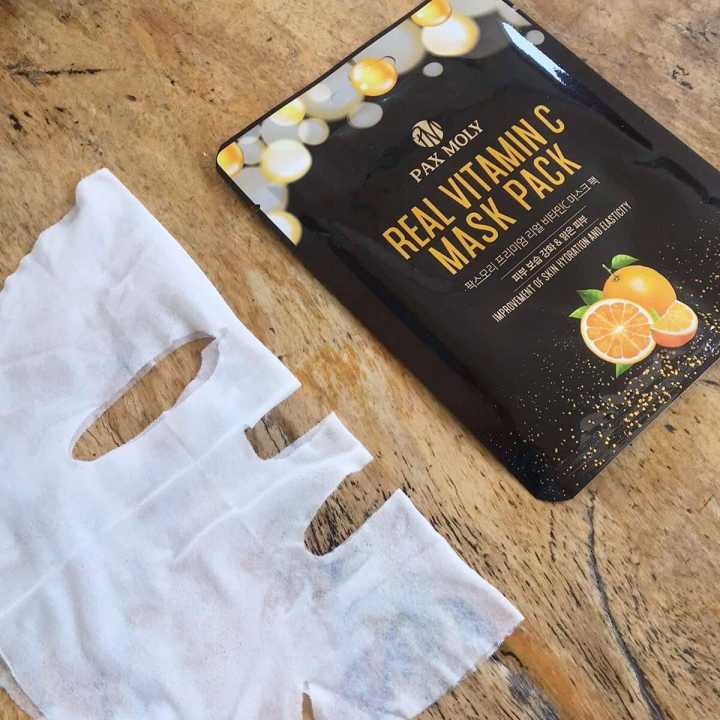 PAXMOLY KOREA Brightening Vitamin C Facial Mask 1 sheet