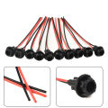 10pcs T10 Auto Car Socket Connector Extension DC 0V ~ 12V Light Bulb Socket W5W 168 194 For Cars Trucks Boats. 