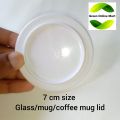 02 pieces set Glass or Mug lid 7 cm standard size Tea or Coffee mug Water glass cover or dhakna use for cover your Glasses or mug. 