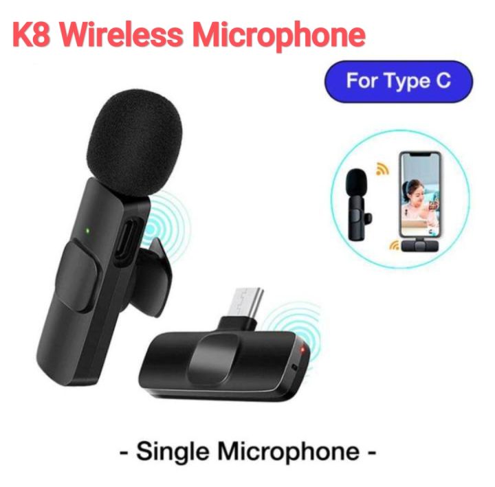 K8 Warless Microphone For Smart Phone Type-C