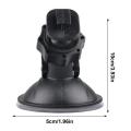 Car Camera Holder general Car Camera Mount For Vlogging With 5 Adapters Strong Suction Phone Stand 360 Degree Adjustable. 