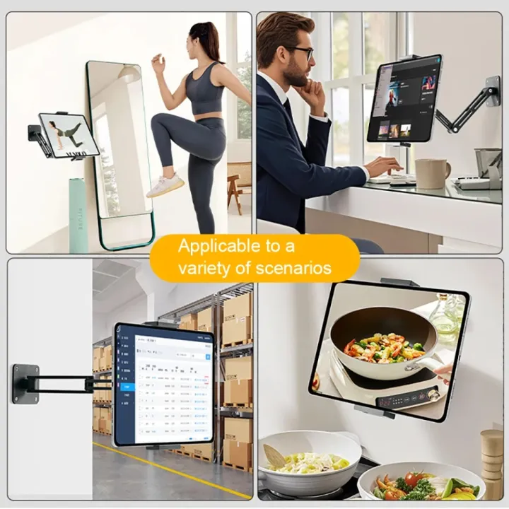Adjustable%20Tablet%20Wall%20Mount%20Phone%20Stand%20Long%20Arm%20360%20Degree%20Rotatable%20Cantilever%20Desk%20Bed%20Holder%20for%204.7-12.9%20inch%20Support%20iPad%20-%20Image%202