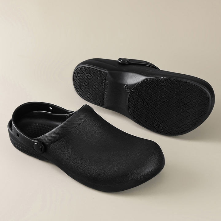 2025%20New%20Fashion%20Men's%20Slip-On%20Half-Mule%20Closed-Toe%20Non-Slip%20Work%20Shoes%20Chef%20Shoes%20Lightweight%20Beach%20Shoes%20Casual%20Men's%20Shoes%20-%20Image%207
