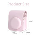 PU Leather Soft Protective Case for Instax Mini 12 Camera with Shoulder Strap  Film Camera Travel Bag. 