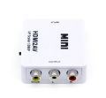 MINI HDMI 2 AV UP Scaler 1080P HD Video Converter.