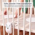 Babysense Breathing baby monitor Under-Mattress Baby Monitor - Real Time Movement Tracking & Monitoring, Includes Non-Contact Monitor with 2 Sensor Pads for Full Crib Coverage, No Wearables, Non-WiFi, Model: Babysense 7 Baby Apnea Monitor. 