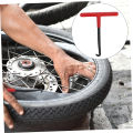 Durable Exhaust Spring Hook - T Shaped Handle Puller Tool for Motorcycle Bike Vehicle Exhaust Pipe Installation & Removal. 