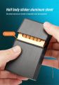 Usb charging lighter 20 Piece Cigar Case 2 In 1 Flemless Rechargeable Windproof Lighter. 