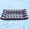 Inflatable Floating Bed Thicken PVC Inflatable Water Sleeping Bed Portable Floating Lounger Air Mattress for Swimming Pool Party.