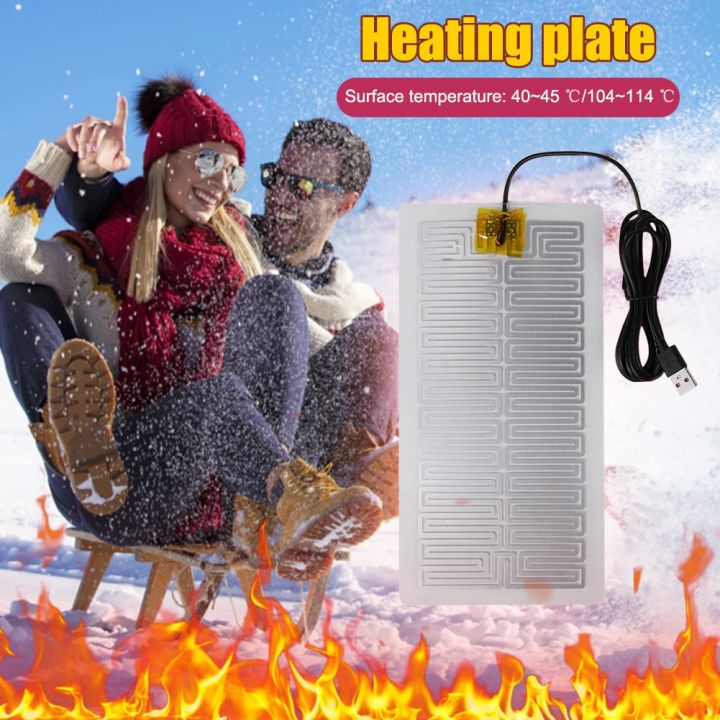 5/10/20pcs%205V%20USB%20Electric%20Heating%20Pads%20Warmer%20Element%20Film%20Heater%20Pads%20Warm%20Feet%20Knee%20Warmers%20Heat%20For%20Vest%20Jacket%20Shoes%20Socks%20-%20Image%202