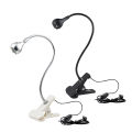 360° Flexible Clip on Desk Lamp USB Eye-Caring Reading Table Light Night Light Study Bedside Clamp Lamp for Books. 
