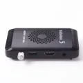 Hellobox 5 Receiver Satellite TV Receiver Box DVB-T2 DVB S2 Combo TV Box Tuner Satellite TV Receiver DVB S2X H.265 - 2 Year All Sri Lankan Channels Free No Reload- Wi-Fi Stick FREE. 