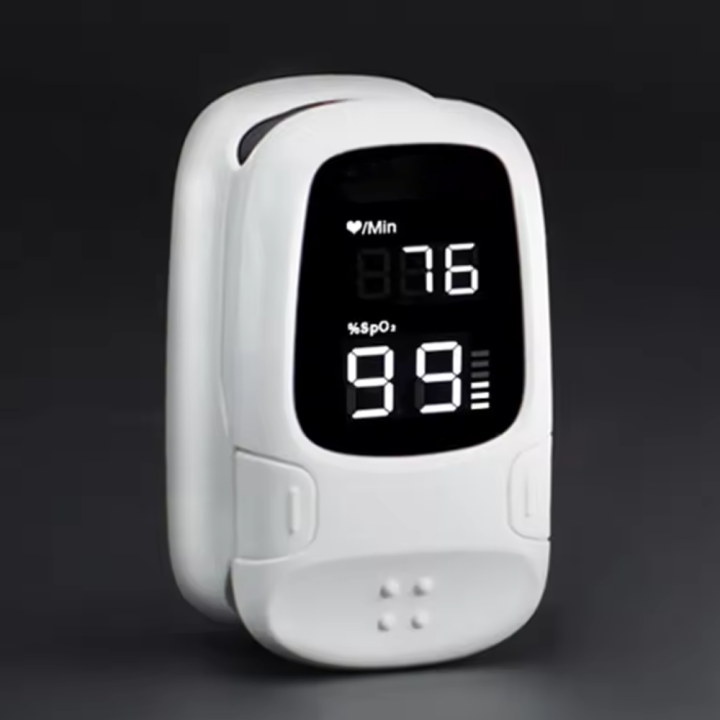 Oximeter Health Portable Mini Finger Pulse Oximeter LED Blood Oxygen Saturation Heart Rate Monitor Respiratory Digital Oximeter