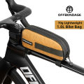 OFFBONDAGE Bicycle Top Tube Bag 1L Portable Cycling Front Frame Triangle Bag Lightweight Bike Bag MTB Road Bike Accessories. 