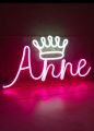 customized name neon sign. 
