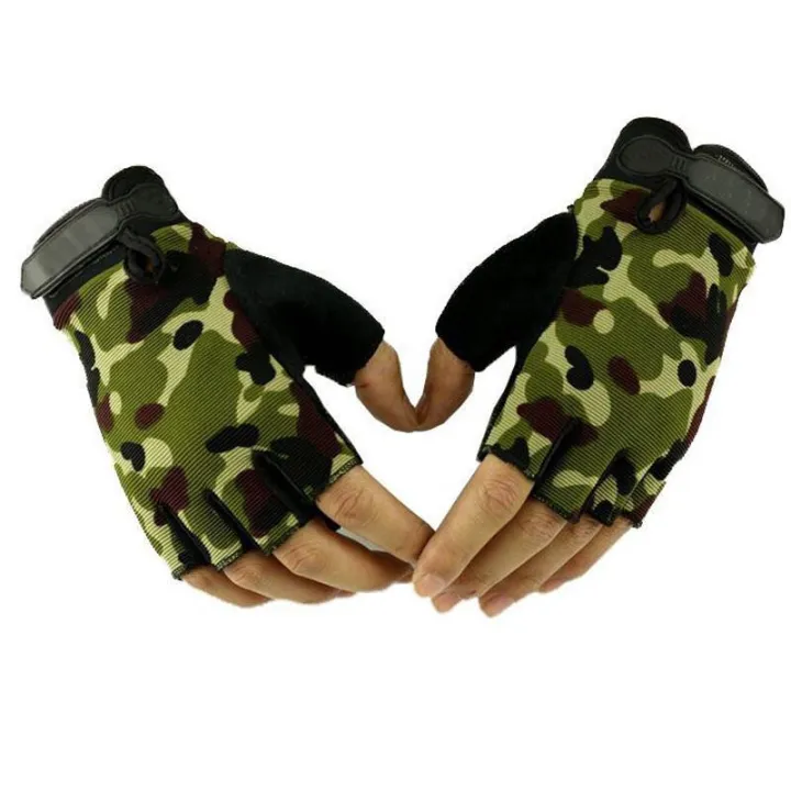 Cycling Tactical Half Finger Gloves Outdoor Unisex Men Women Gloves Sports Shooting Hunting Motorcycle Bike Glove Accessories