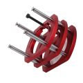 Router Table Lift System Aluminum Alloy Router Lift Base High Strength Stainless Steel Support Rod for Small Trimming Machines.