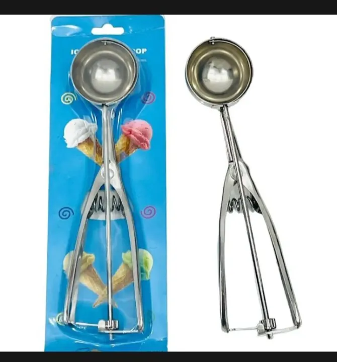 Ice%20cream%20scoop%20/%20stainless%20steel%20ice%20cream%20scoop%20trigger%20-%20Image%203
