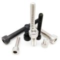 DIN912 M1.6 M2 M2.5 M3 M4 M5 M6 M8 Hexagon Hex Socket Head Cap Allen Bolt Screw 304 A2-70 Stainless Steel Black Grade 12.9 Steel. 