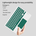 Wireless Keyboard and Mouse With Touchpad For iOS Android Windows Bluetooth Keyboard For iPad Cell Phone Rechargeable Devices.