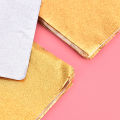 100Pcs/Pack Golden Aluminum  heat proofing sheet any perpuse. 