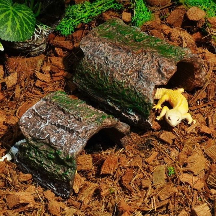 Simulation%20Reptile%20Hideout%20Escape%20Cave%20Bark%20Texture%20Tree%20Hole%20Shelter%20PVC%20Hollow%20Turtle%20Tank%20Ornaments%20Terrarium%20Decoration%20-%20Image%202
