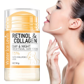 Retinol and Collagen Neck and Face Firming Cream, Firming Neck Cream Stick with Hyaluronic Acid, Moisturizing Formula, Suitable for Men and Women. 