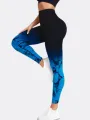 Women Seamless Leggings Yoga Gym Pants  Push Up Sports  Joggings Gradient High Waist  Workout Scrunch Butt Running Leggings. 