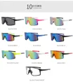 New Bicycle Sunglasses UV Protective Windshield Glass Men's and Women's Wear Lenses Road Cycling Sports Glasses Outdoor Glasses. 