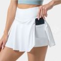 New Women's Tennis Skirts with Pockets High Waisted Pleated Skirt Tennis Skirt High Waist Sports Skirt Clothing. 