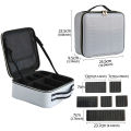 New PU Leather Cosmetic Bag For Women Multi-Functional Portable Travel Storage Makeup Case.