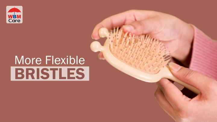 WBM Square Hair Brush | Comb (2 Different Color)