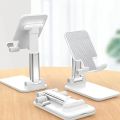 Desk Mobile Phone Holder Stand For IPhone IPad  Adjustable Desktop Tablet Holder Universal Table Cell Phone Stand. 