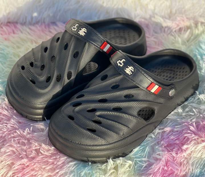 Mens Hollow Design Slingback Round Toe Clogs Outdoor EVA Vent Sandals