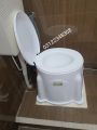 Commode Chair With Cap full Covered. 