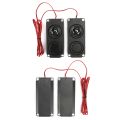 8Ω 5W Portable Heavy Bass Audio Cavity 40mm Magnetic Dual Speaker for TV Monitor Cavity Speaker Magnetic Speaker Dual Speaker.
