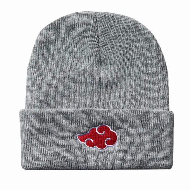 Anime%20Ninja%20Figure%20Cosplay%20Caps%20Cartoon%20Embroidered%20Red%20Cloud%20Hokage%20Sharingan%20Unisex%20Elastic%20Black%20Knitted%20Winter%20Warm%20Hats%20-%20Image%203