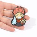 Gojo Satoru Itadori Yuji Enamel Pins Anime Role Eye Mask Figure Manga Brooches Badge Cartoon Jujutsu Kaisen Accessories Jewelry.