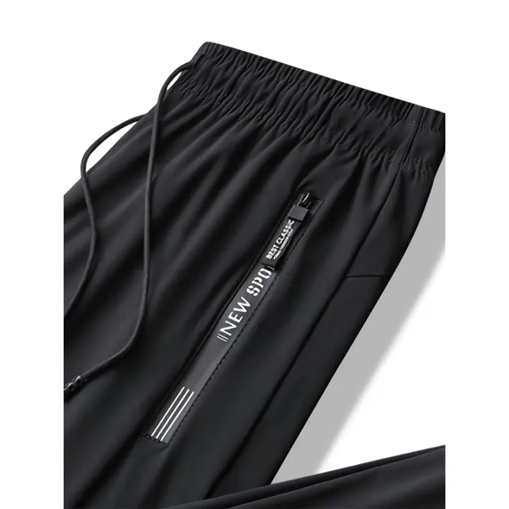 2%20Pieces%20Men's%20Quick-drying%20Breathable%20Sweatpants%20High%20Elastic%20nylon-spandex%20Fabric%20Straight%20Gym%20Running%20Pants%20Man%20Trousers%20-%20Image%204