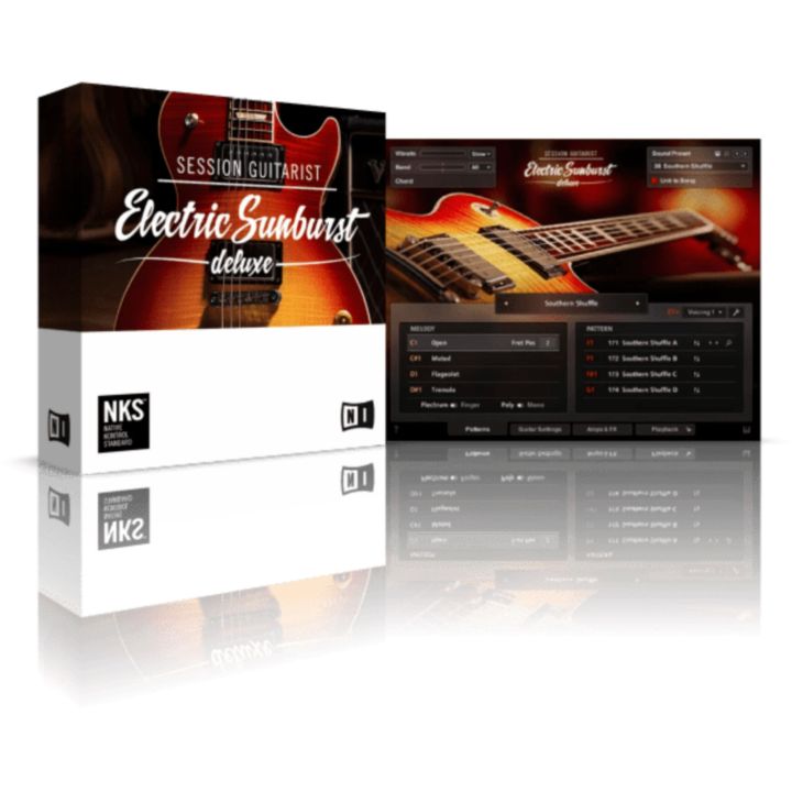 Session Guitarist Sunburst Deluxe Kontakt Library