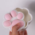 Cat Claw Storage Box Silicone Mold DIY with Lid Candle Jar Crafts Making Plaster Concrete Resin Ashtray Casting Molds Home Decor. 