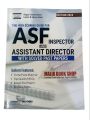 ASF inspector and assistant director with solved past papers. 