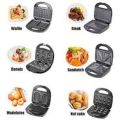 Sokany 6-in-1 Waffle Maker, Grill, Toaster, Sandwich Maker. 