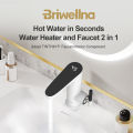 Briwellna Electric Water Heater 220V Kitchen Faucet Tankless Geysers Faucet Heater Heating Tap Instantaneous Heaters Robinet.