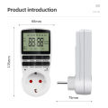 Electronic Digital Timer Switch Countdown Setting Socket Kitchen Timer Outlet Programmable Timing Socket Control EU US Plug. 
