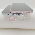Weather Dust Plug Charm Phone Stopper Pendant Charge Port Plug For iPhone Type C Dust Protection Cute For Airpods Accessories. 